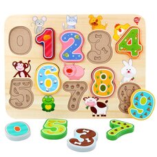 Вкладыши объемные «Цифры»