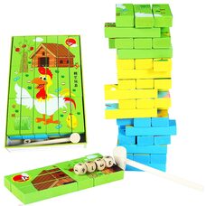 Настольная игра «Дженга-пазлы»