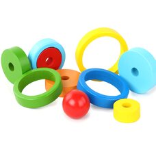 Двухслойная пирамидка «Кольца»