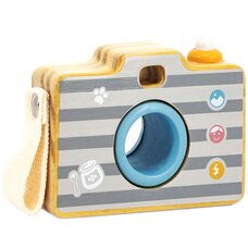 Деревянная фотокамера с калейдоскопом