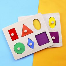 Вкладыши с геометрическими фигурами