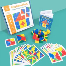 Кубики «Склади візерунок» (16 кубиків, 2,5х2,5 см)