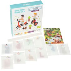 Развивающий конструктор Cubika World «На колесах», 200 дет.