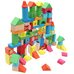 Разноцветный конструктор-сортер с животными, 80 дет., Фото 2