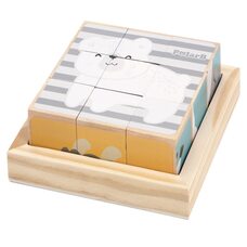 Кубики «Животные леса», 9 шт.