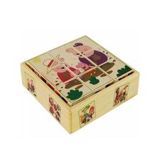 Собери кубики «Любимые мультфильмы», 9 шт.