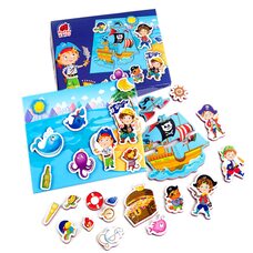 Игра с магнитами «Пираты» 