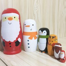 Матрешка «Новый Год», 6 в 1