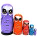 Матрешка «Совы», 5 в 1, Фото 2