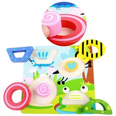 Объемные пазлы-картинки «Насекомые»