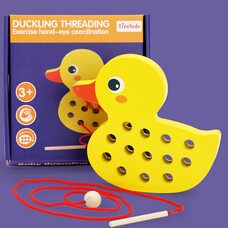 Об'ємна шнурівка «Каченя»