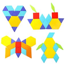 Геометрический пазл «Сложи узор», 206 дет.