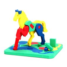 Объемная игрушка- животное «Конь»