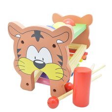 Музыкальная стучалка-шарики «Тигр»