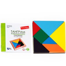 Мозаика-танграм, 7 дет., на подставке