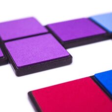 Цветное домино с мягким покрытием от ТМ Розумний Лис