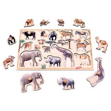 Вкадыши «Животные Африки»