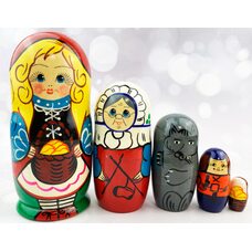 Матрешка «Красная шапочка»