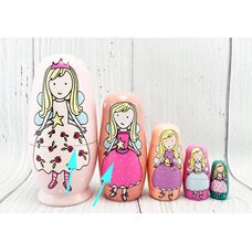 Матрешка «Феи», 5 в 1