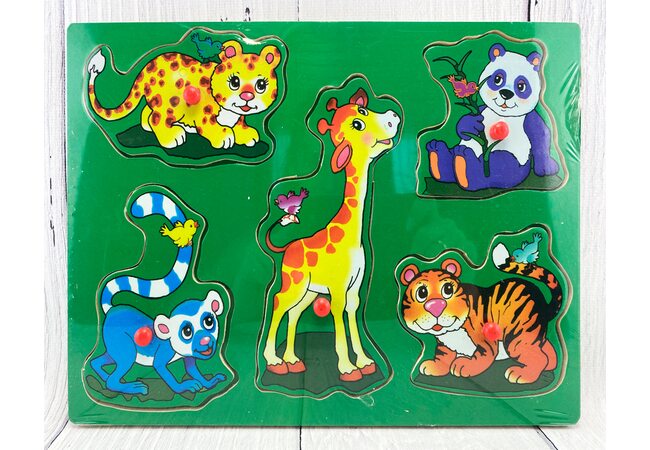 Вкладыши «Животные » (с подслоем)