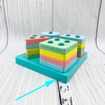 Пирамидка-сортер «Гео» Пирамидка-сортер «Гео»