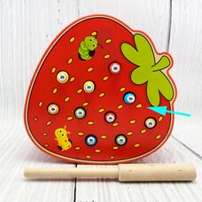   Магнитная рыбалка «Червячки» (клубника) №1