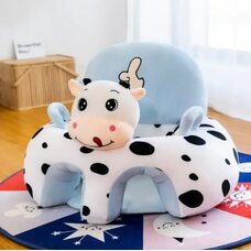 Мягкое детское кресло в виде коровки
