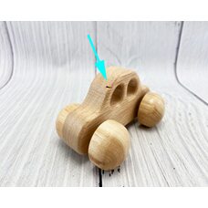 Деревянная каталка «Полицеский автомобиль»