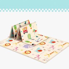 Двусторонний детский термоковрик 180х100 см. с сумкой