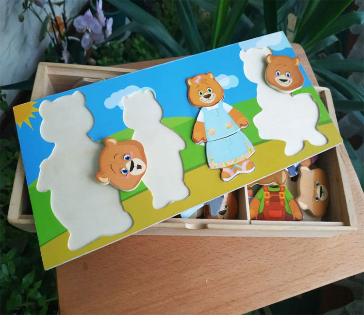 Фото 1. Обзор Гардероб семья медведей