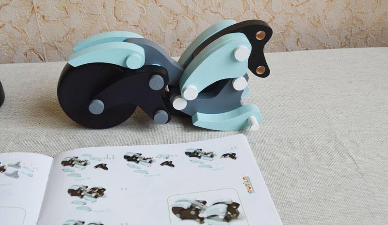  Фото 5, Мотоцикл деревянный