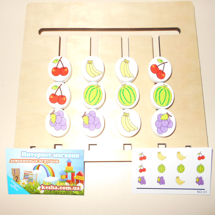 Фото 1. Обзор головоломки сложи по карточках