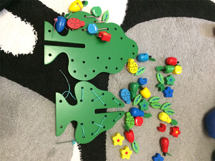 Фото 2, Шнуровка Мое фруктовое дерево Фото 2, Шнуровка Мое фруктовое дерево