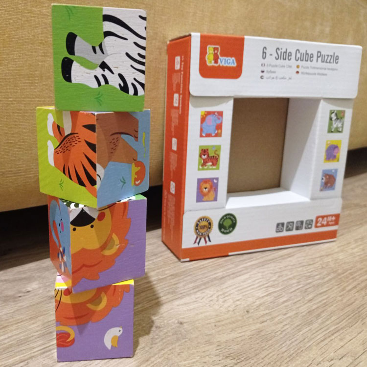 Фото 3. Кубики Животные-2