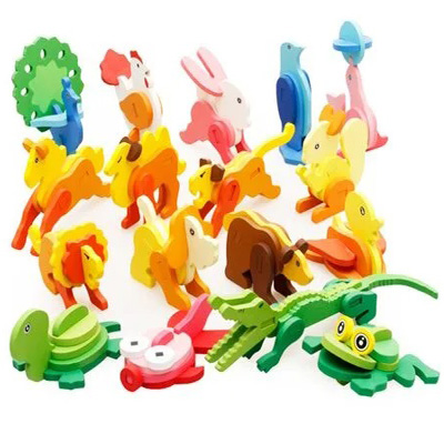 Фото 7. деревянные 3Д конструкторы